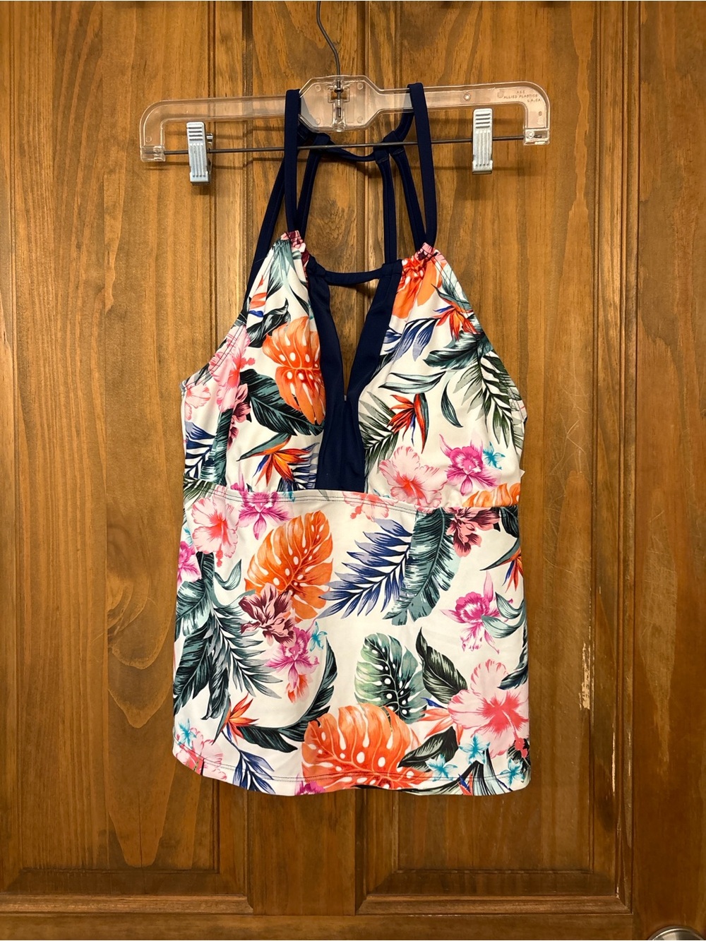 NWT South Point 2 Piece Tankini Swim Set Size 6 Tropical Floral Swim Shorts